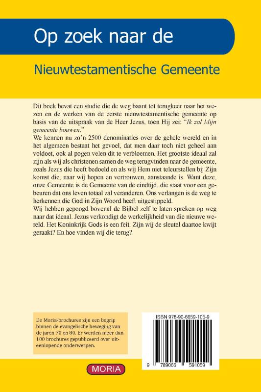 Op zoek naar nieuwtestamentische gemeent