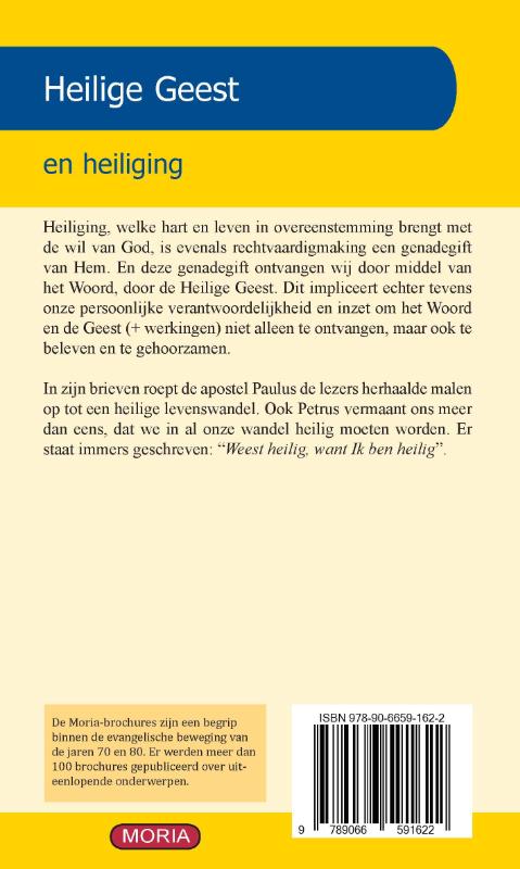 Heilige geest en heiliging