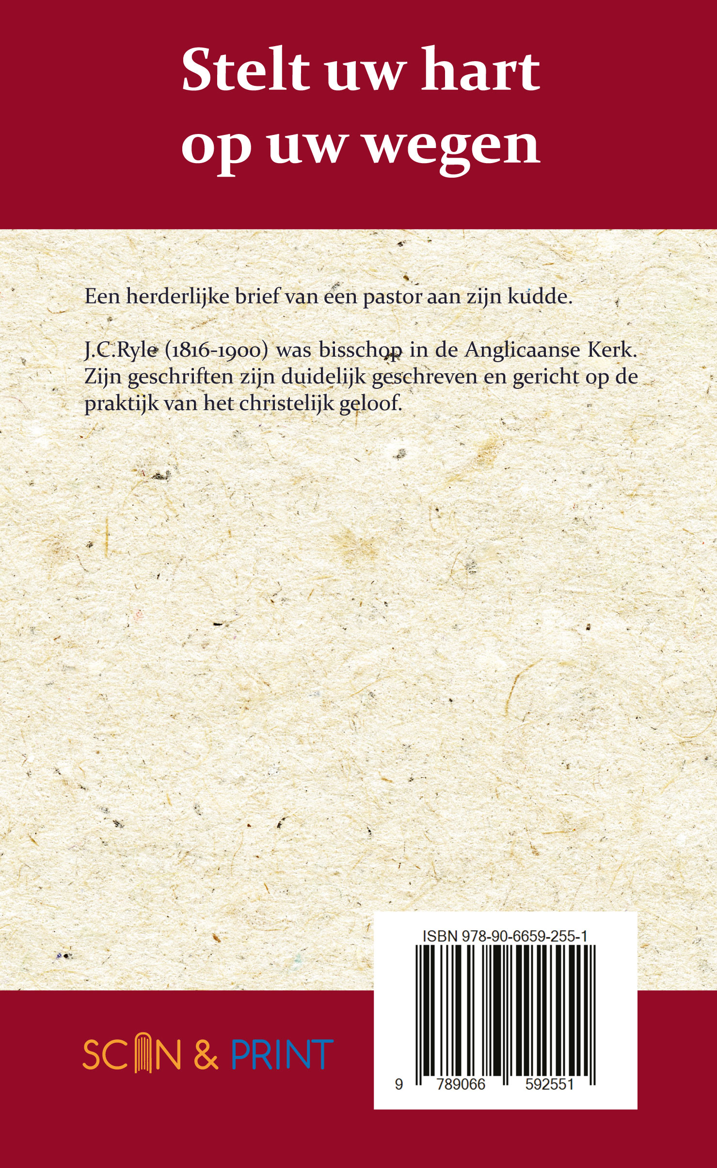 Stelt uw hart op uw wegen