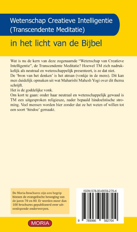 Wetenschap Creatieve Intelligentie (transcendente meditatie)