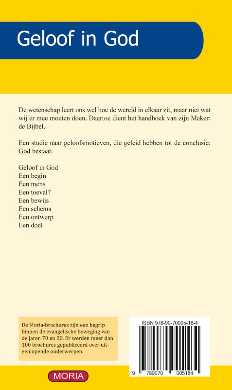 Geloof in God