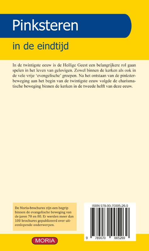Pinksteren in de eindtijd