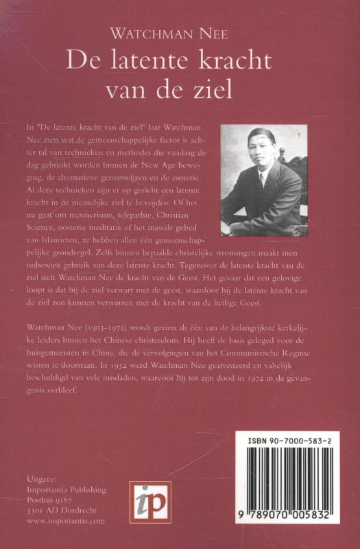 De latente kracht van de ziel