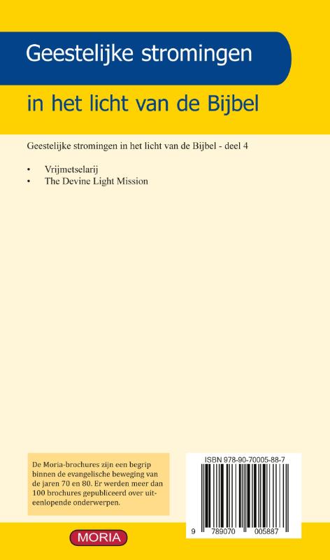 Geestelijke Stromingen 4: Vrijmetselarij, The Devine Light Mission – 4
