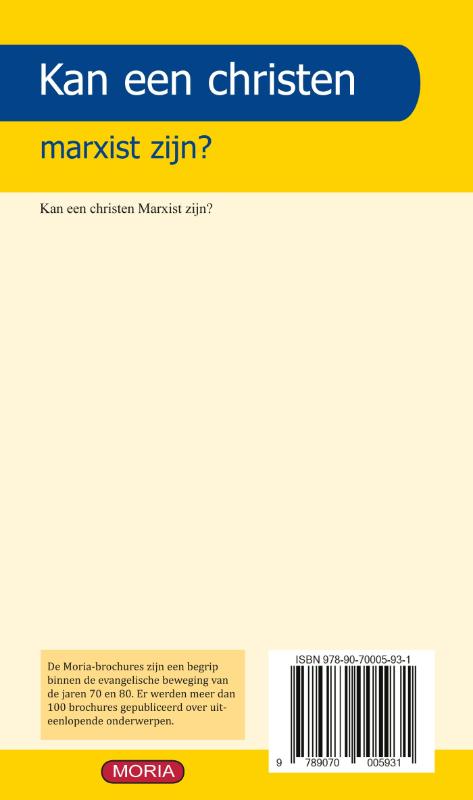 Kan een christen marxist zijn?