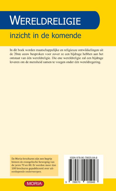 Inzicht in de komende wereldreligie