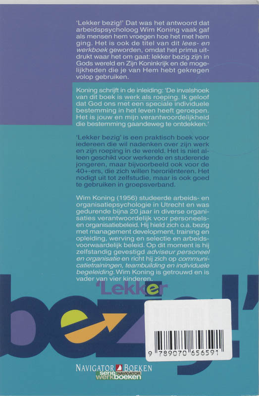 Lekker bezig!