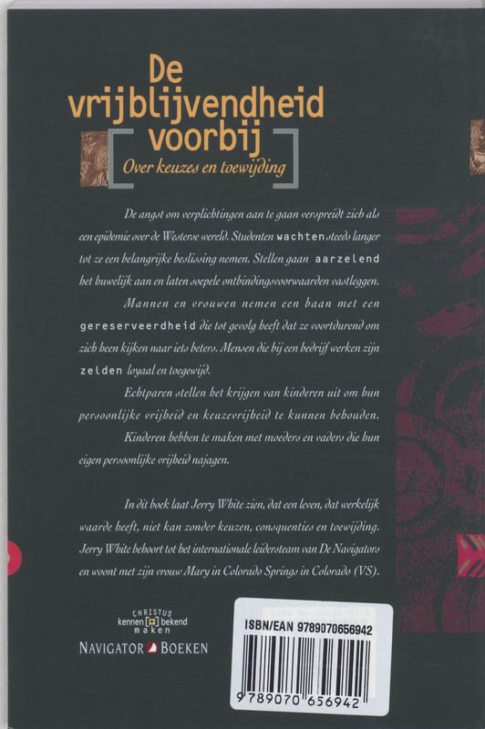 De vrijblijvendheid voorbij