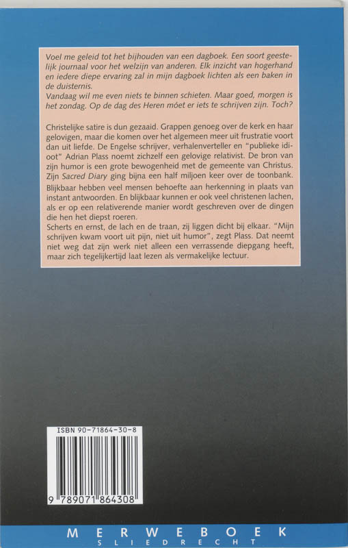 Het gewijde dagboek van Adrian Plass (37 3/4)
