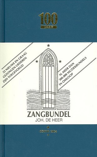 Zangbundel joh. de heer 1 899 tekstuitg.