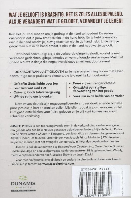De kracht van juist geloven