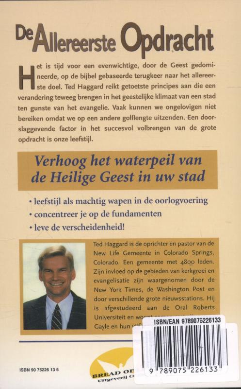 De allereerste opdracht