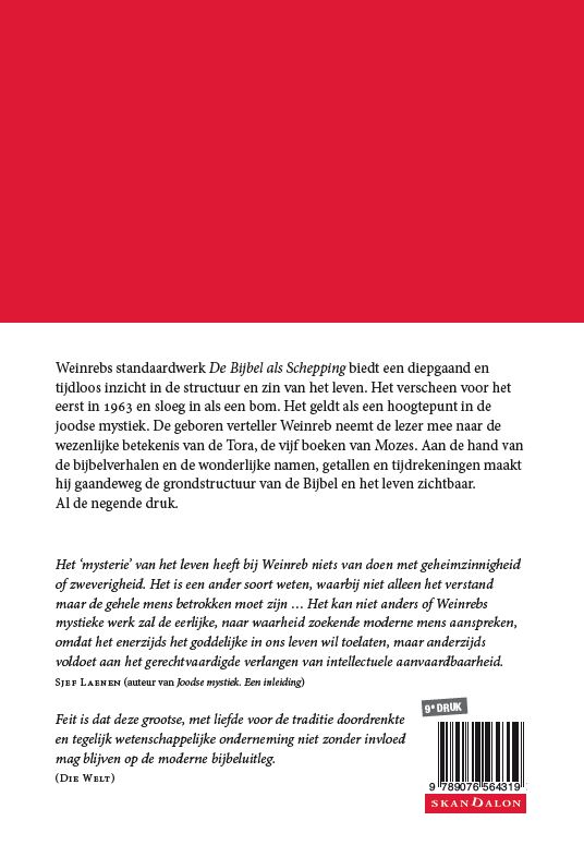 De Bijbel als Schepping