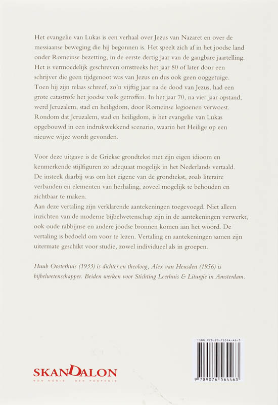 Het evangelie van Lukas