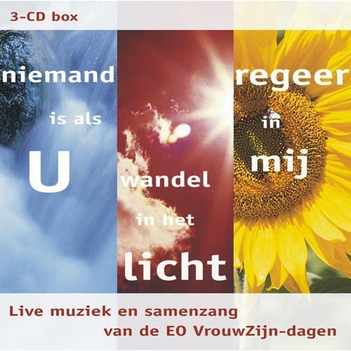 3-CD Box Niemand is als U | Wandel in het licht | Regeer in mij