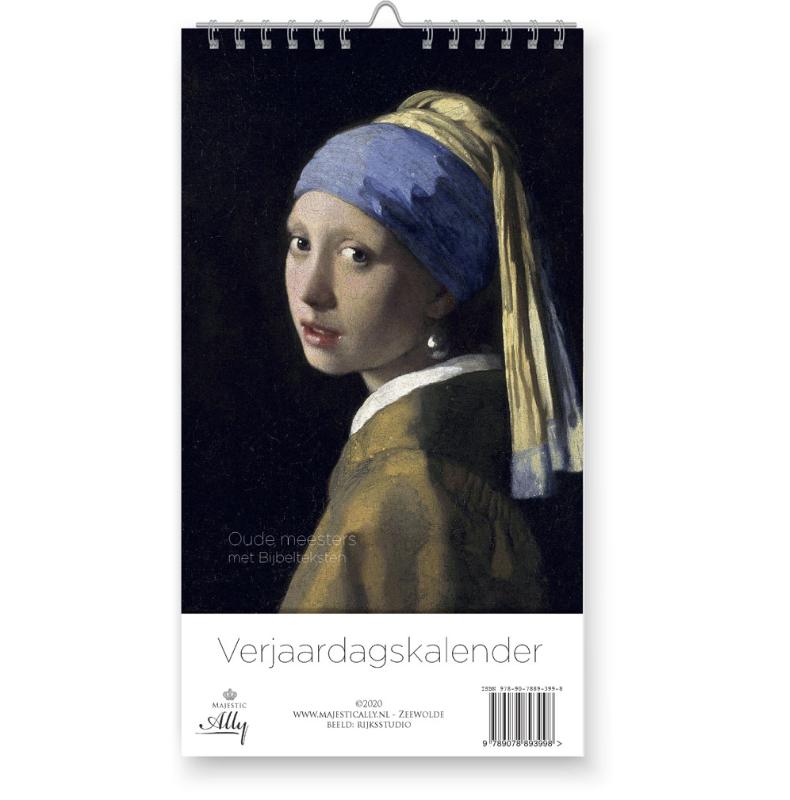 Verjaardagskalender Oude meesters – met Bijbeltekst