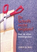 De schrift rechtsnijden?