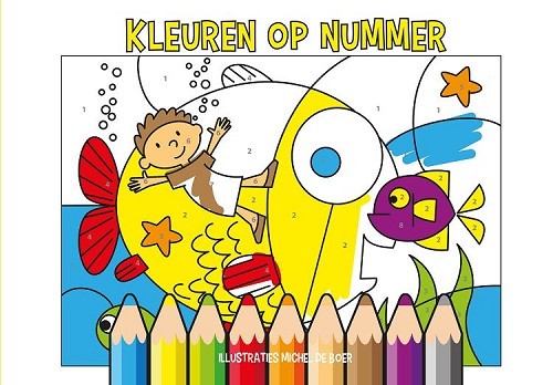 kleuren op nummers