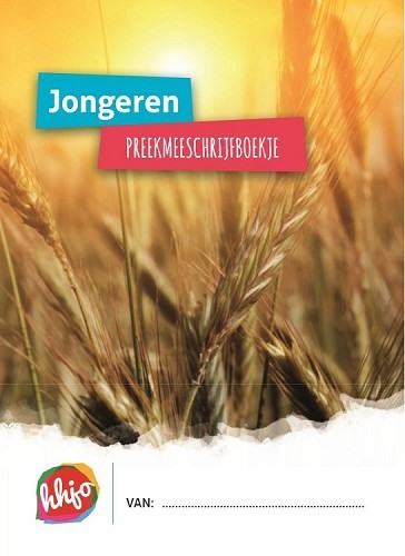 Jongeren preekmeeschrijfboekje