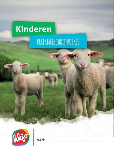 kinderen preekmeeschrijfboekje