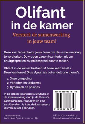 Olifant in de kamer – 1 Onze dynamiek
