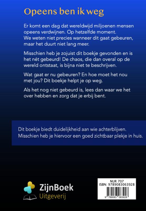 Opeens ben ik weg