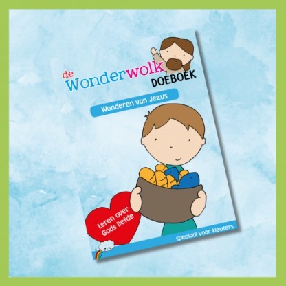 De Wonderwolk Doeboek Wonderen van Jezus