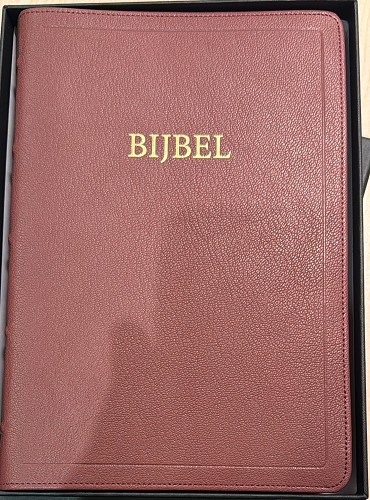 Willibrord Bijbel – Egde lined in hoogwaardig geitenleer
