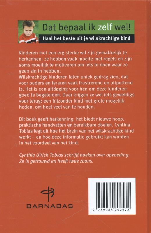 Dat bepaal ik zelf wel!