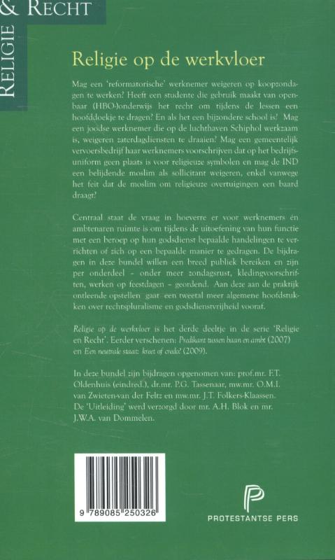 Religie op de werkvloer