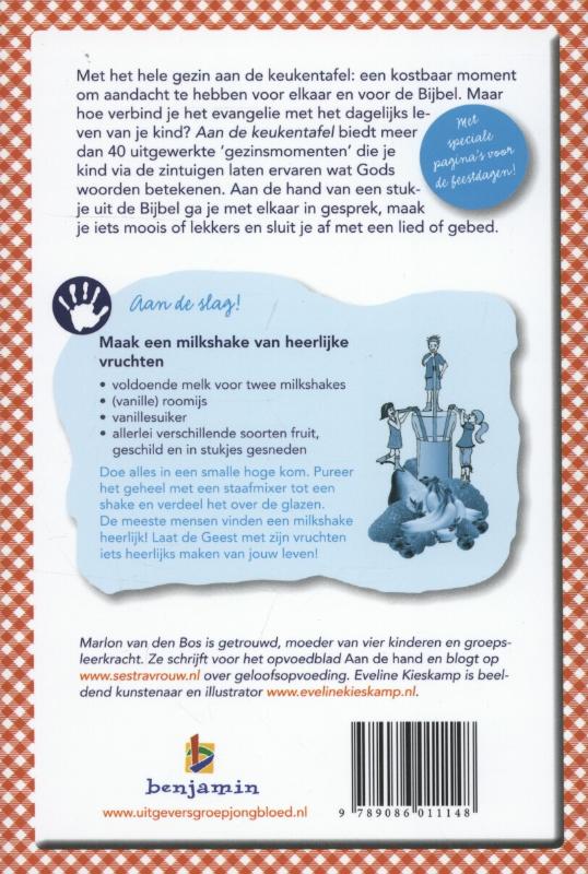 Aan de keukentafel