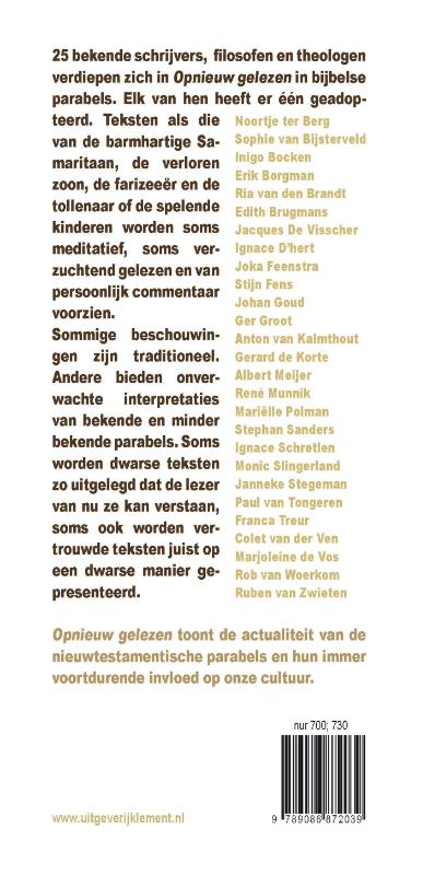 Opnieuw gelezen