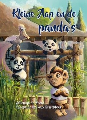 Kleine aap en de panda’s