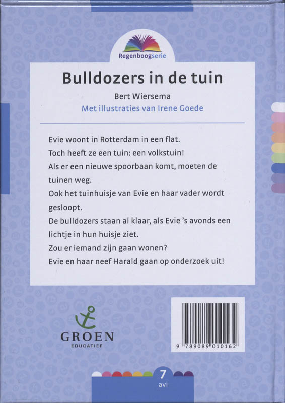 Bulldozers in de tuin