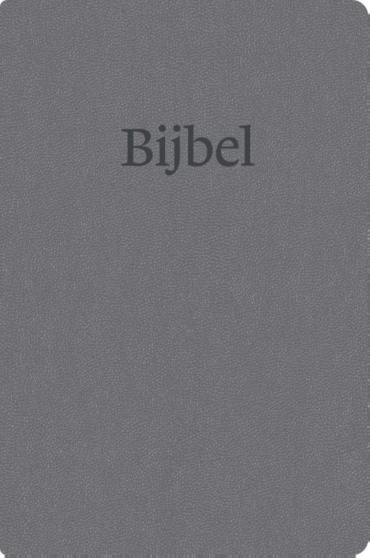 NBV21 Edgeline Bijbel in Antraciet Sequoia Leer