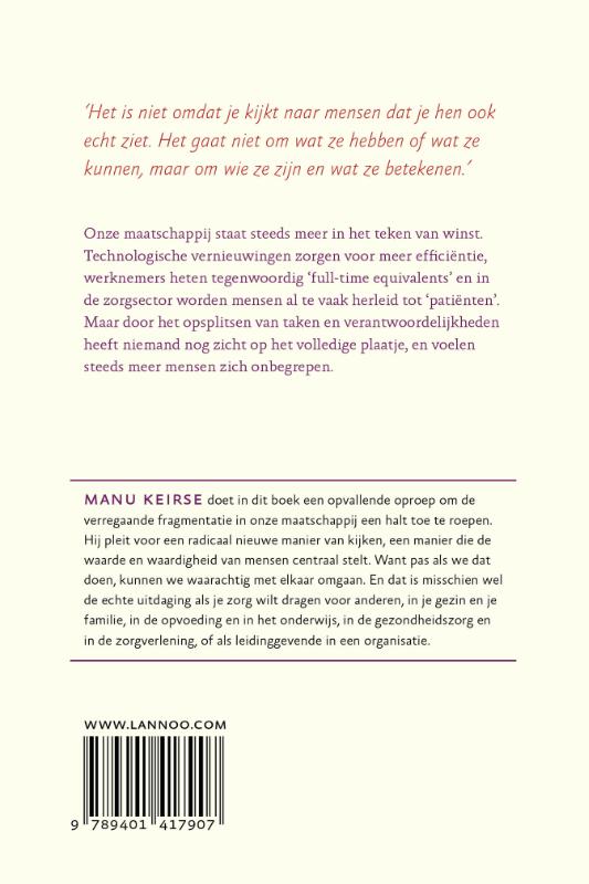 Zie de mens