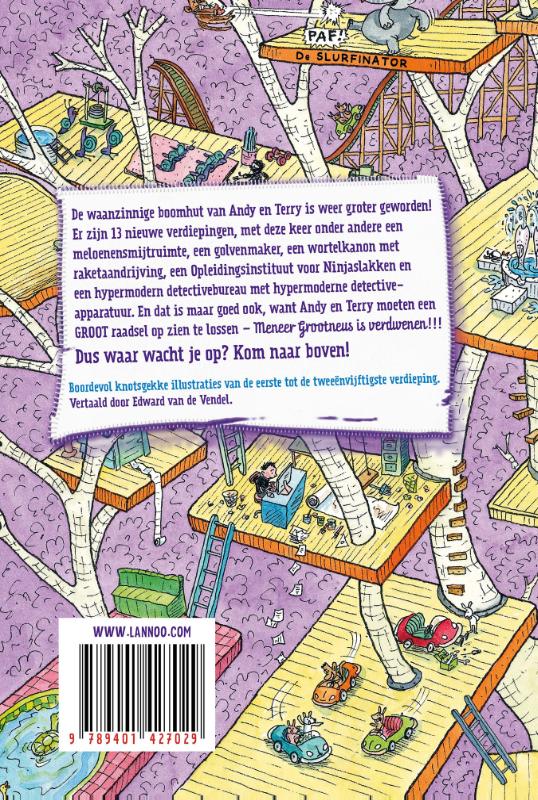 De waanzinnige boomhut van 52 verdiepingen