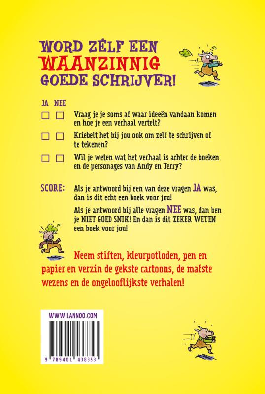 Hoe schrijf ik zelf een waanzinnig boek?