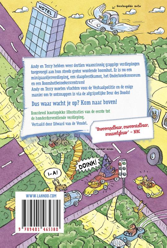 De waanzinnige boomhut van 117 verdiepingen