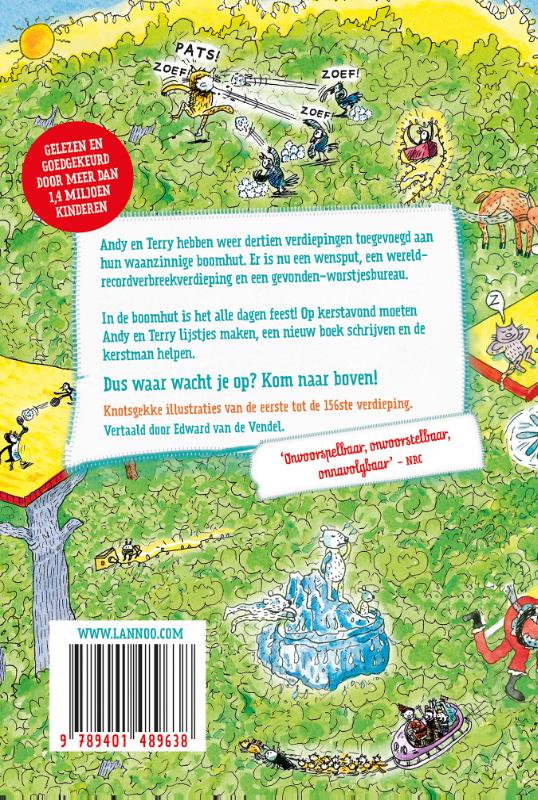 De waanzinnige boomhut van 156 verdiepingen