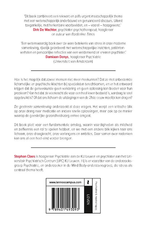 De gestreste samenleving