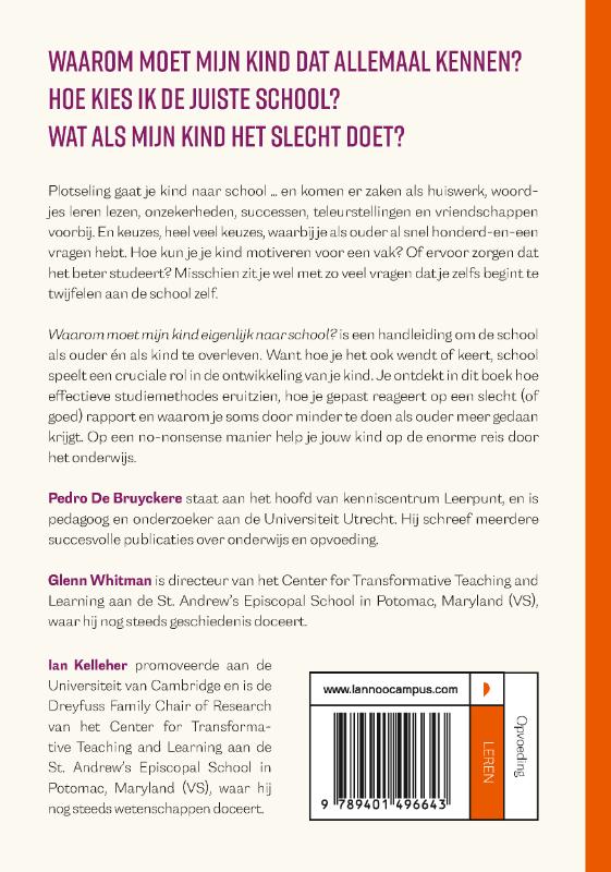 Waarom moet mijn kind eigenlijk naar school?