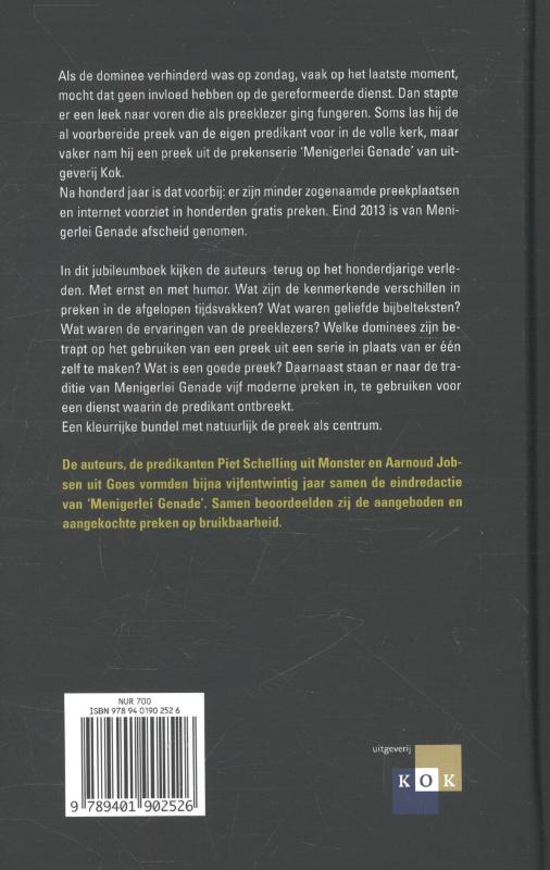 Altijd een preek op zak
