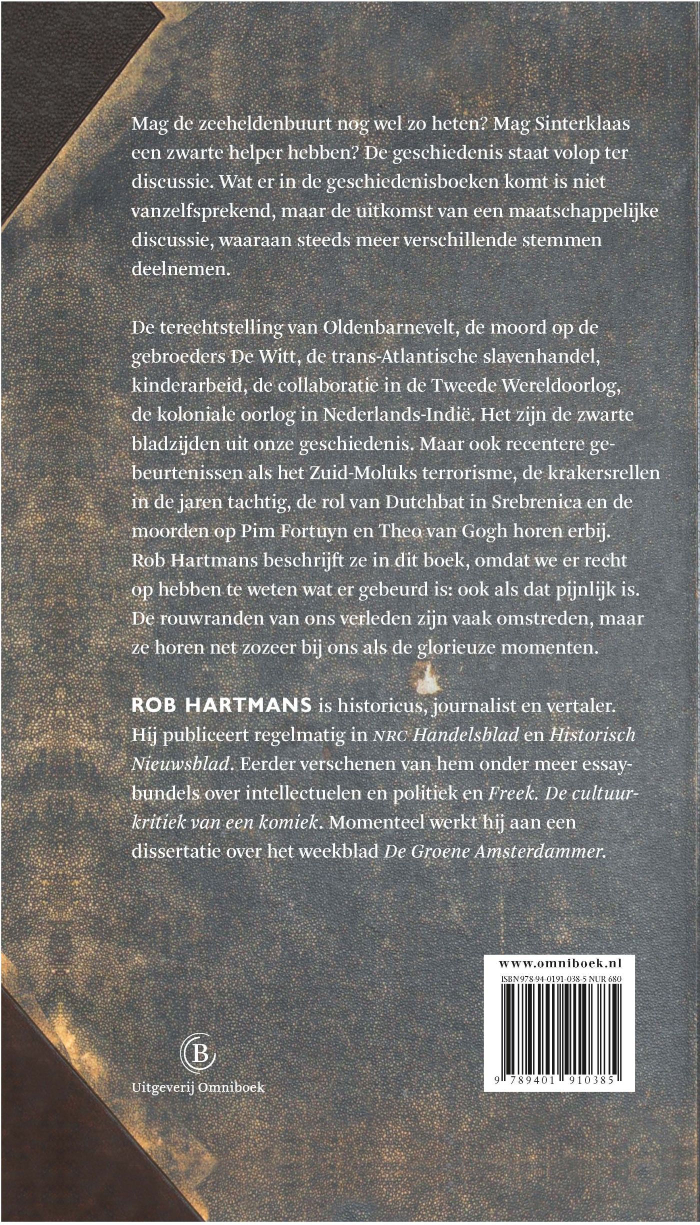 Zwarte bladzijden uit de vaderlandse geschiedenis