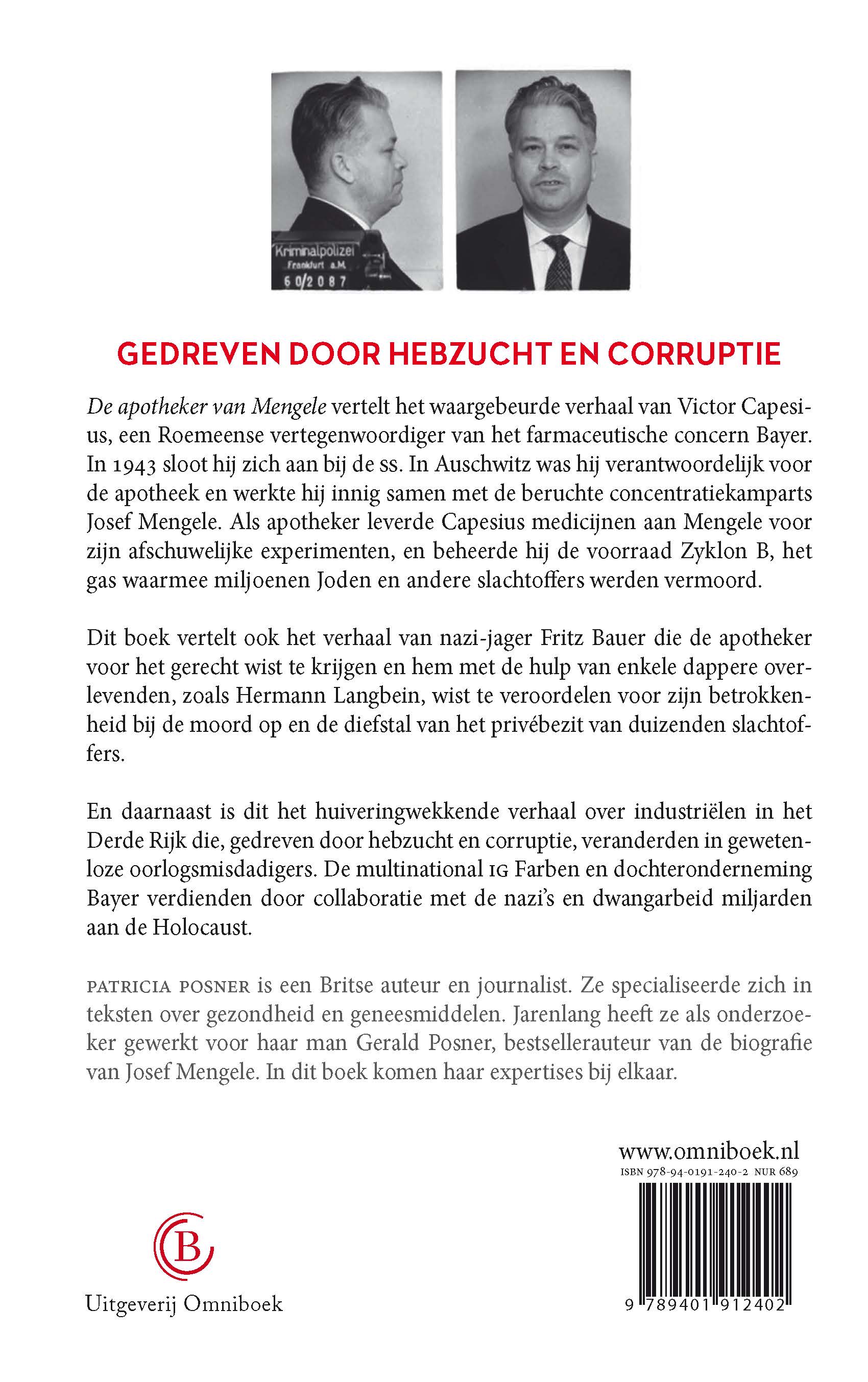 De apotheker van Mengele