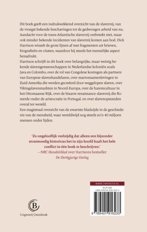 De geschiedenis van de slavernij