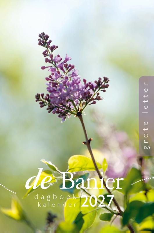 De Banier dagboekkalender 2027 – Grote letter