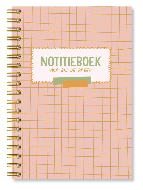 Terdege•Meeschrijfboekje bij de preek Meisje A5