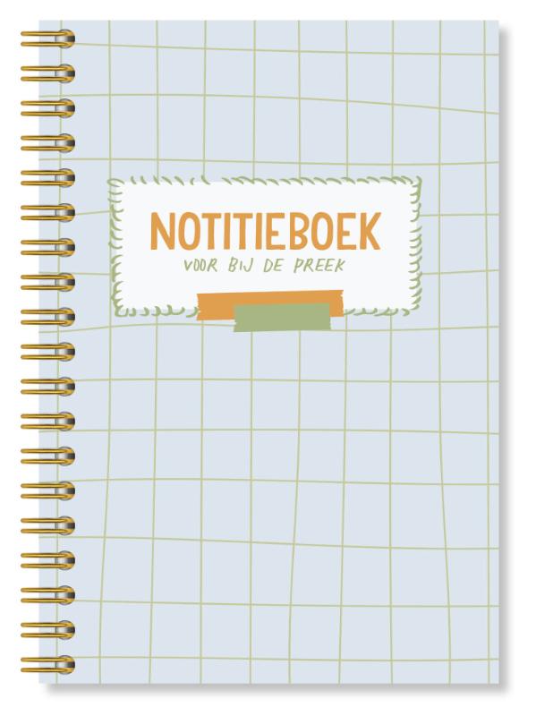 Terdege• Meeschrijfboekje bij de preek Jongen A5