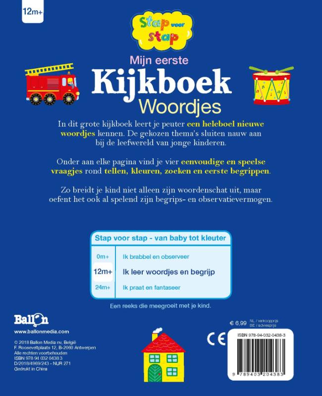 Mijn eerste kijkboek Woordjes
